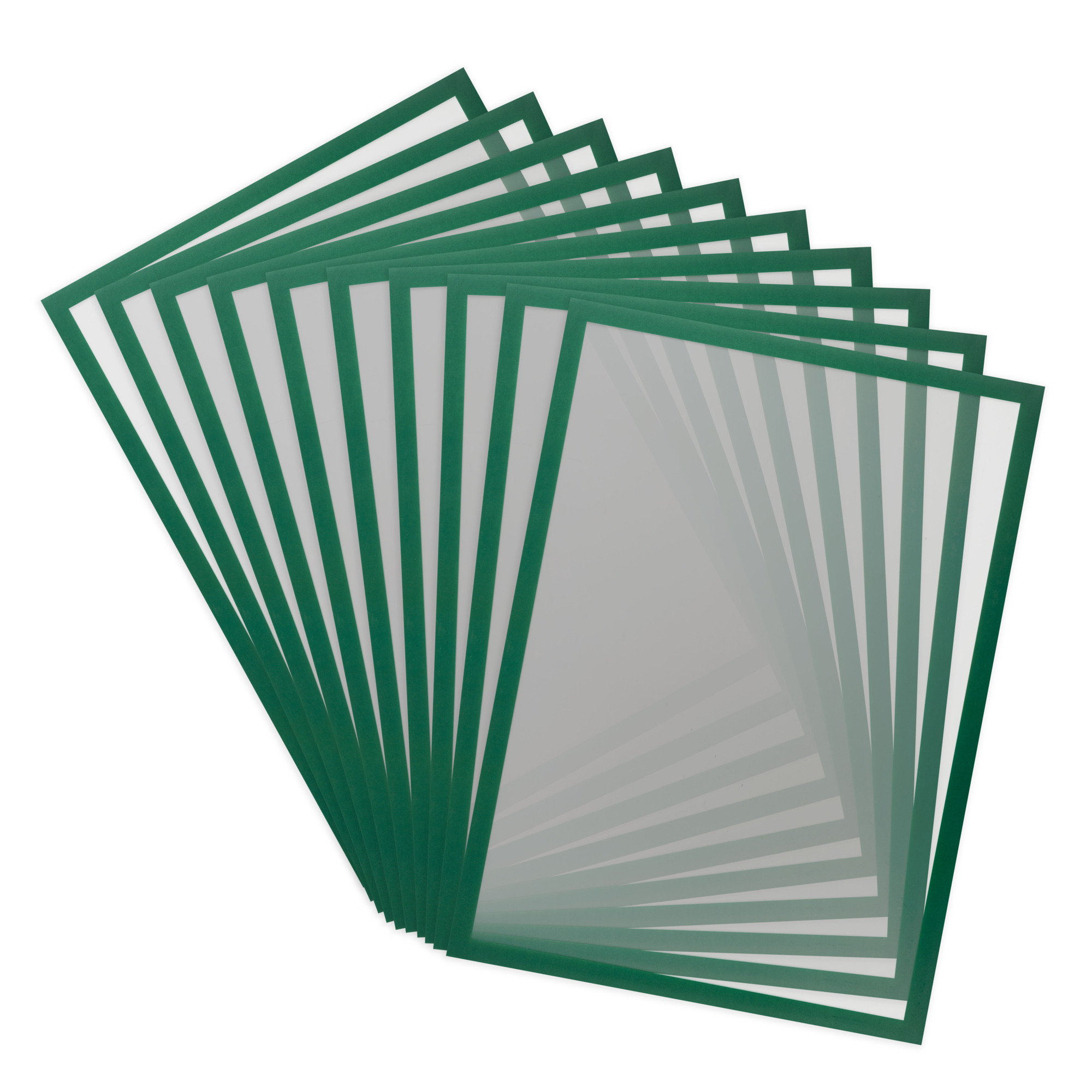 Tarifold, Magnetic Signage Frames, Green, 10/PK, Model# 195245